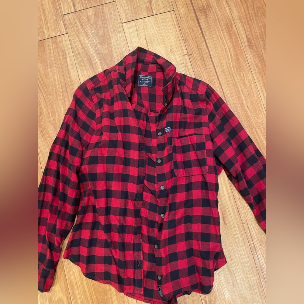 Abercrombie & fitch plaid button down